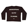 Longsleeve Nera "Airdroppami un po' di amore"